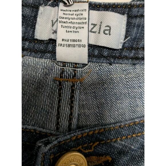 Venezia Bootcut Jeans Size 20 Plus Y2K Vintage Medium Wash Denim Front Seam - Picture 5 of 10